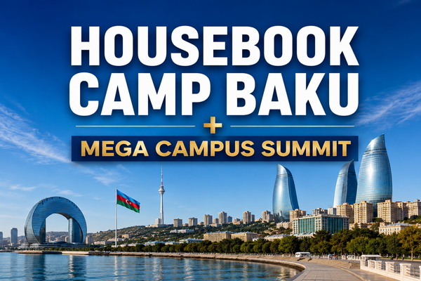 Housebook Camp Baku + Mega Campus Summit — International Real Estate & Investment Event
