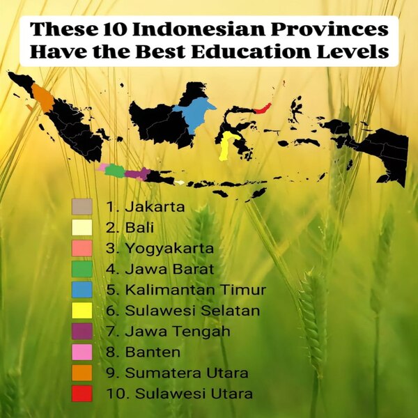 Where in Indonesia is the best education?