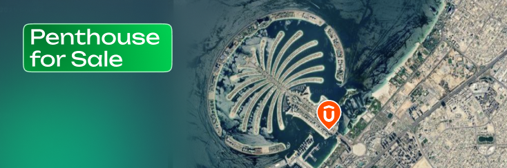 Duplex penthouse at Palm Jumeirah: ready to move in! At the best location