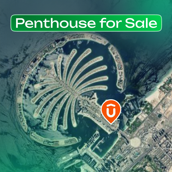 Duplex penthouse at Palm Jumeirah: ready to move in! At the best location