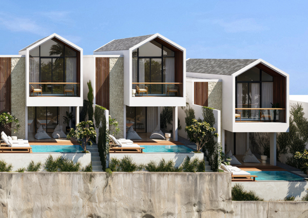 Oceanview villas