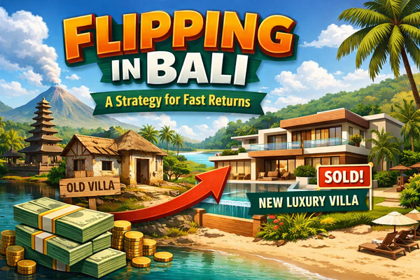Flipping in Bali: A Strategy for Fast Returns